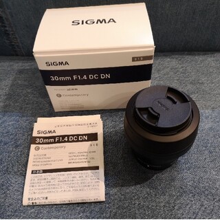 シグマ(SIGMA)の【美品】sigma 30mm f1.4 dc dn　 Xマウント(レンズ(単焦点))
