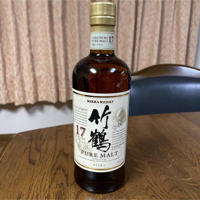 ニッカウヰスキー(ニッカウイスキー)のNIKKA WHISKY 竹鶴 PURE MALT 17 years old  食品/飲料/酒の酒(ウイスキー)の商品写真