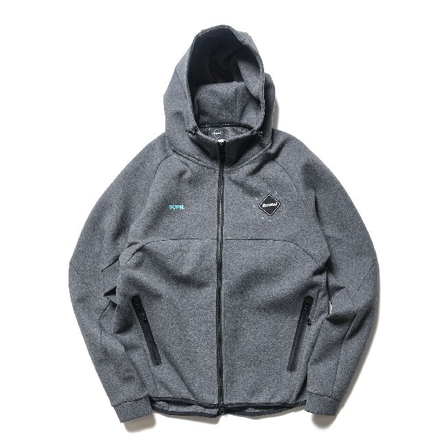最終値下げ fcrb 22aw ベンチレーション フーディー グレー Sサイズ