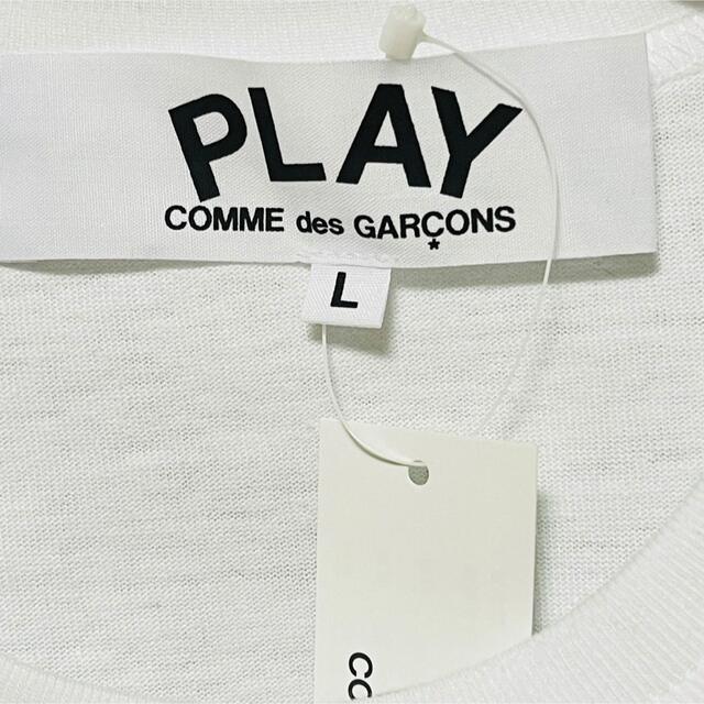 COMME des GARCONS(コムデギャルソン)の【即発】COMME des GARCONS メンズ ハートロゴ 長袖 Tシャツ メンズのトップス(Tシャツ/カットソー(七分/長袖))の商品写真