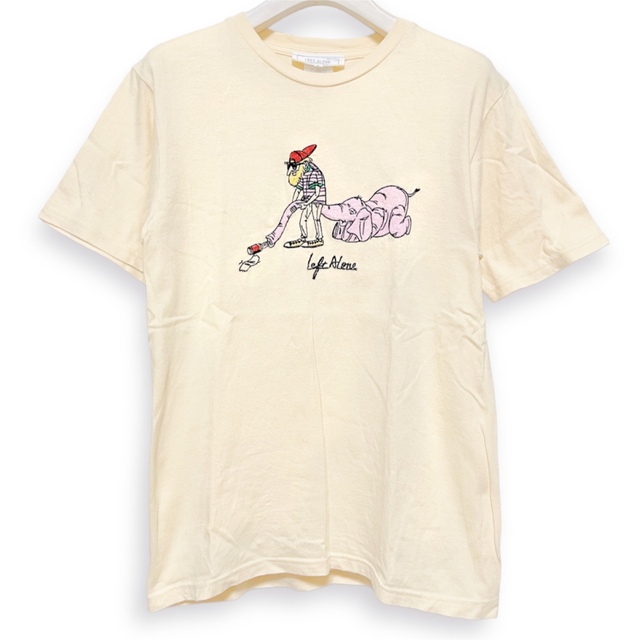 left alone レフトアローン　Tシャツ　ホワイト