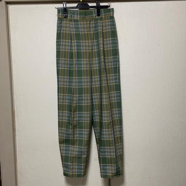 パンツ6(ROKU) CHECK PANTS パンツ 36サイズ