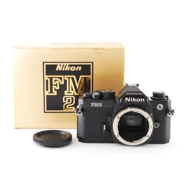 訳あり商品 NIKON 超美品 ニコン A454 モルト交換済み ブラック FM2