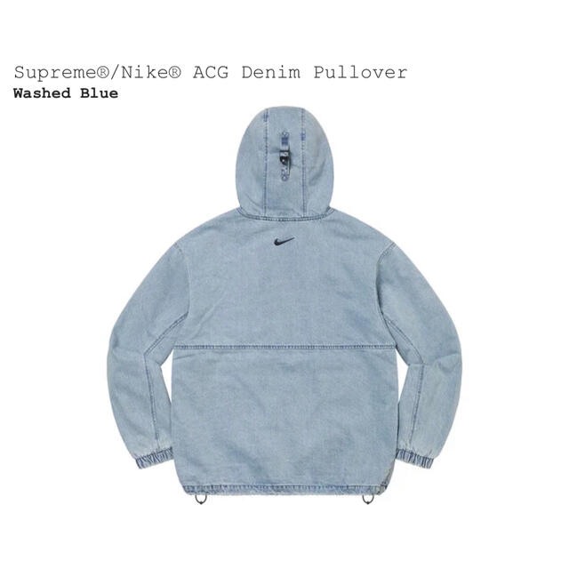 Supreme Nike ACG Denim Pullover L 1