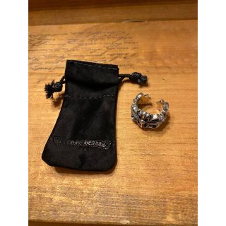 クロムハーツ(Chrome Hearts)のヒムロック様専用　クロムハーツ　ダブルフローラルクロスリング18号　(リング(指輪))