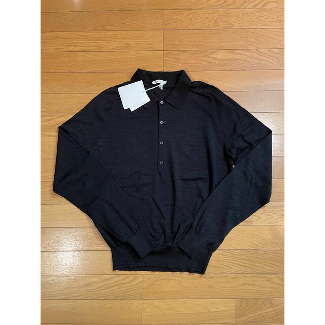 THE ROW DYLAN LONG SLEEVE POLO M