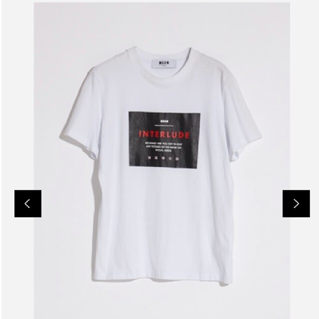 MSGM - ☆探しています☆ MSGM プリントTシャツの通販 by のん's shop