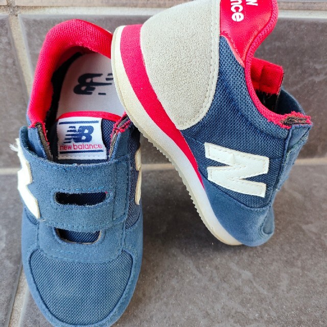 New Balance(ニューバランス)のニューバランス 18センチ スニーカー キッズ/ベビー/マタニティのキッズ靴/シューズ(15cm~)(スニーカー)の商品写真