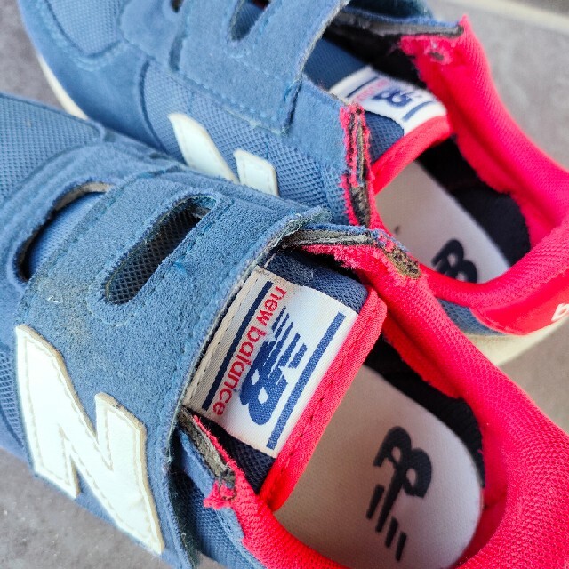 New Balance(ニューバランス)のニューバランス 18センチ スニーカー キッズ/ベビー/マタニティのキッズ靴/シューズ(15cm~)(スニーカー)の商品写真