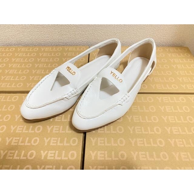 Yellow boots - YELLO ローファー 白の通販 by YuuuT's shop Yellow boots - YELLO ローファー 白の通販 by YuuuT's shop