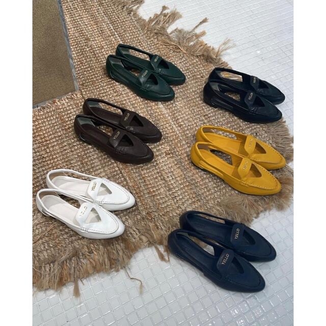 Yellow boots - YELLO ローファー 白の通販 by YuuuT's shop Yellow boots - YELLO ローファー 白の通販 by YuuuT's shop