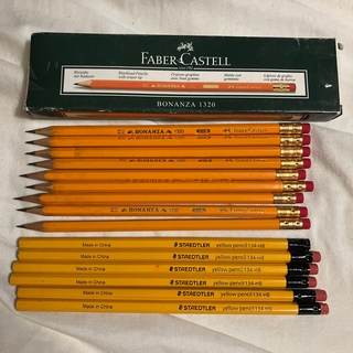 ファーバーカステル(FABER-CASTELL)のFABER CASTELLとSTAEDTLERの鉛筆(鉛筆)