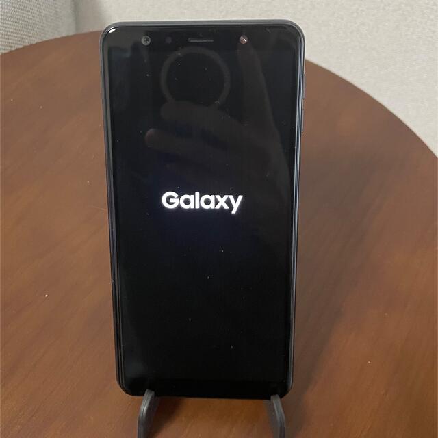 SAMSUNG Galaxy A7 ブラック SM-A750C 有機EL 1