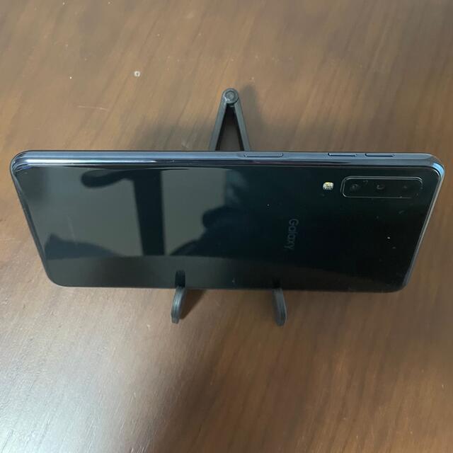 SAMSUNG Galaxy A7 ブラック SM-A750C 有機EL 4