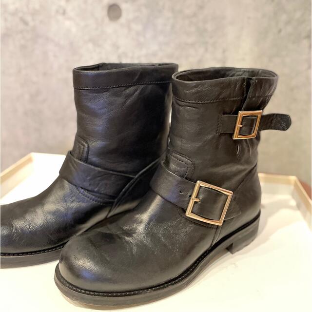 JIMMY CHOO ジミーチュー　エンジニアブーツ35.5 23cm