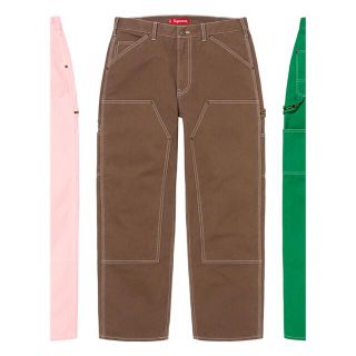 シュプリーム(Supreme)のsupreme double kneecanvas painter pants (ペインターパンツ)