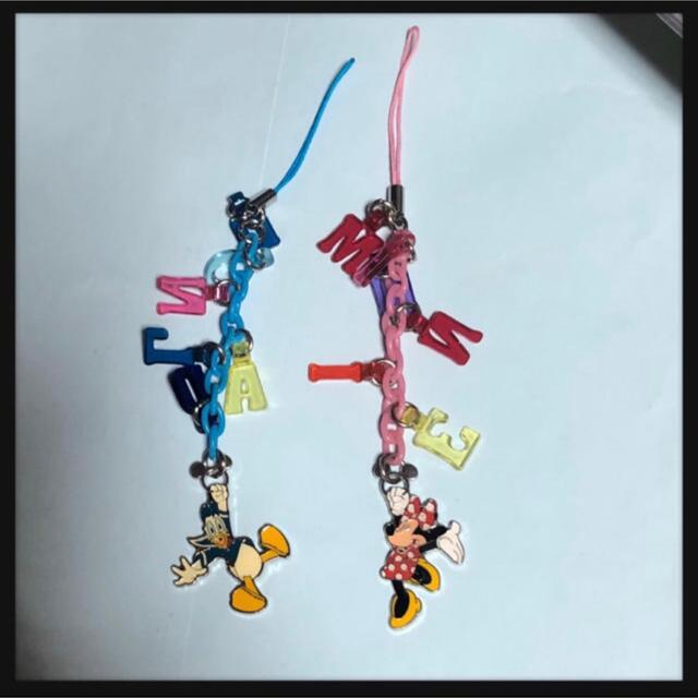 Disney(ディズニー)のディズニー キーホルダー ドナルドダック ミニーマウス エンタメ/ホビーのアニメグッズ(キーホルダー)の商品写真