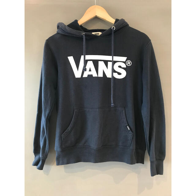 VANSバンズUS限定SuperDesignロゴHOODIEパーカーＬ１点物