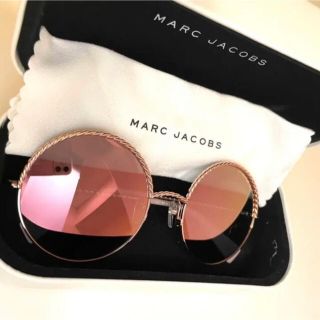 マークジェイコブス(MARC JACOBS)のマーク ジェイコブス　カラーサングラス　ミラー　丸型　ピンク(サングラス/メガネ)