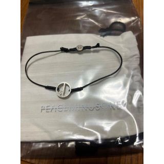 ピースマイナスワン(PEACEMINUSONE)のpeaceminusone STRING BRACELET #5 BRACK(ブレスレット)