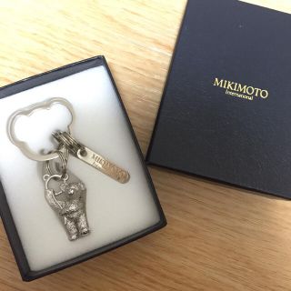 ミキモト(MIKIMOTO)の⭐️ネモフィラ様専用⭐️MIKIMOTO ベアキーホルダー(キーホルダー)