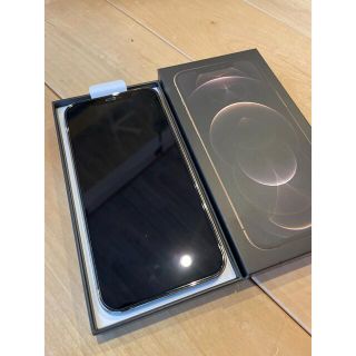 アイフォーン(iPhone)のiPhone 12 Pro Max ゴールド 128 GB SIMフリー 本体(スマートフォン本体)