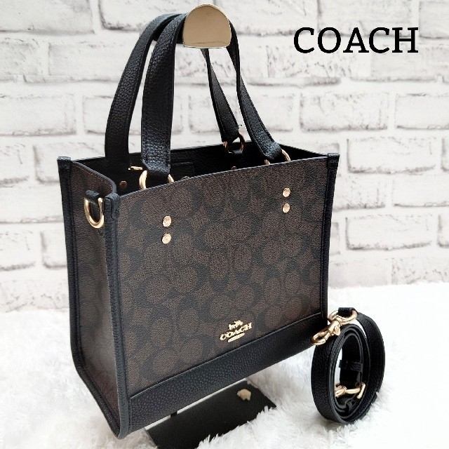 COACH - 未使用品 コーチ 2way トートバッグ C5122 デンプシー ...