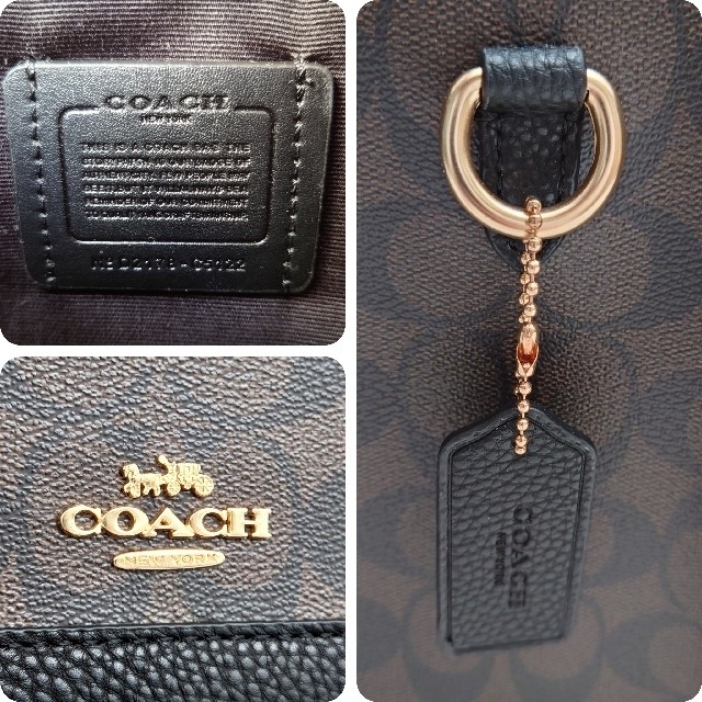 COACH(コーチ)の未使用品 コーチ 2way トートバッグ C5122 デンプシー シグネチャー レディースのバッグ(トートバッグ)の商品写真