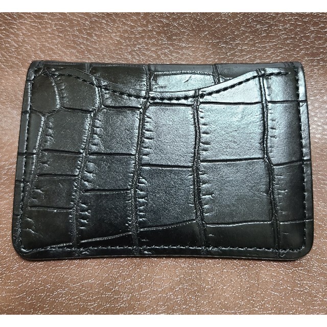 ワイルドスワンズ/タング　WILDSWANS/TONGUE 　クロコ ハンドメイドのファッション小物(財布)の商品写真