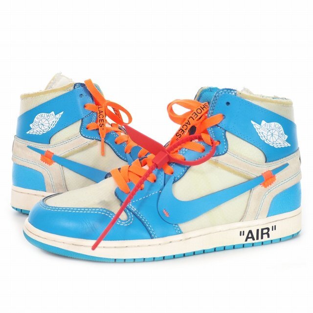 正規品 ナイキ - NIKE × 白 青 27.0cm NRG 1 エアジョーダン オフ