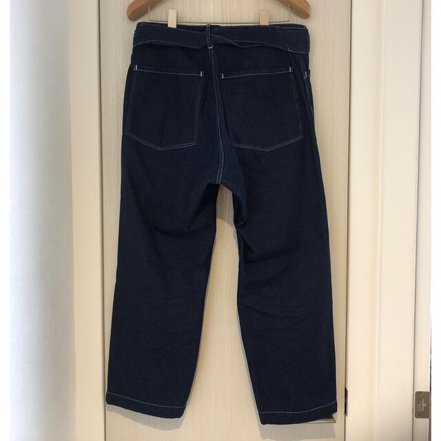 COMOLIコモリBelted Denim Pantsベルテッドデニムパンツ