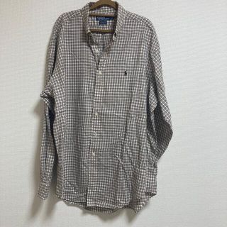 ポロラルフローレン(POLO RALPH LAUREN)のラルフローレン シャツ L チェック ブラウン(シャツ)