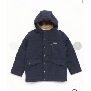 パタゴニア(patagonia)の パタゴニア ボーイズ インファーノ ジャケットボア  ネイビー (ナイロンジャケット)