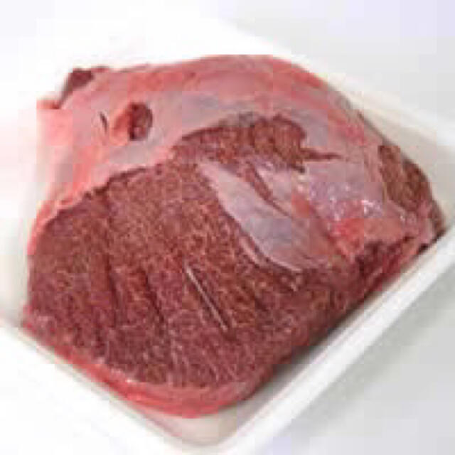 北海道産牛かしら肉ホッペ 500g BBQ 国産牛 ホホ肉（ツラミ）国産 頬肉 食品/飲料/酒の食品(肉)の商品写真