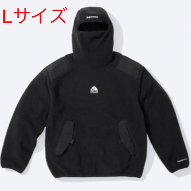 Supreme(シュプリーム)のペアブリックマスター様専用分　 fleece pullover black L メンズのジャケット/アウター(その他)の商品写真