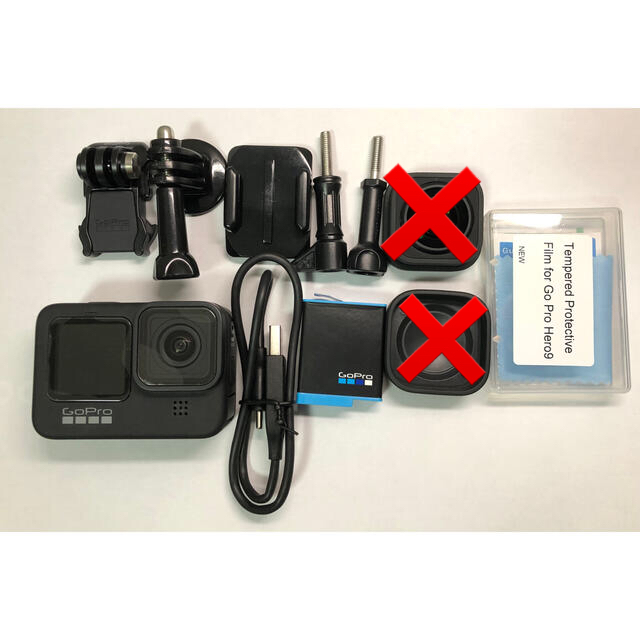 値段交渉有】GoPro HERO9 Black 箱無し supp.in