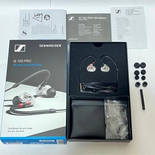 ゼンハイザー(SENNHEISER)のゼンハイザー SENNHEISER IE 100 PRO CLEAR(ヘッドフォン/イヤフォン)