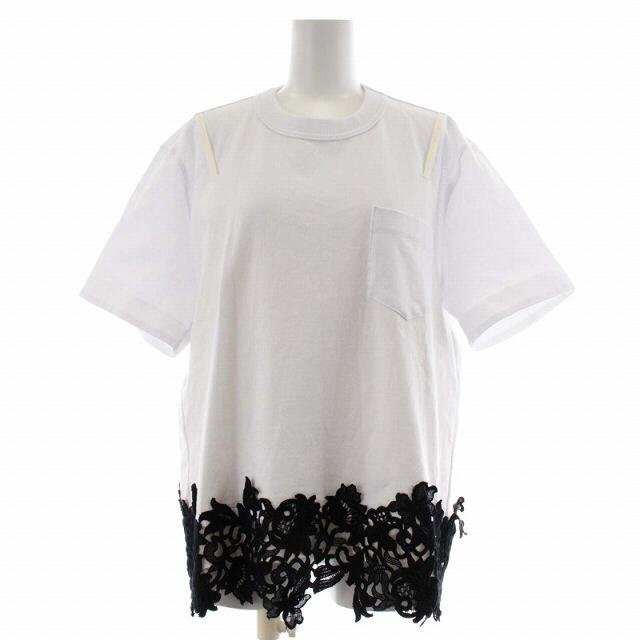 サカイ 21SS Cotton Jersey x Lace T-Shirt www.bookbuzz.net