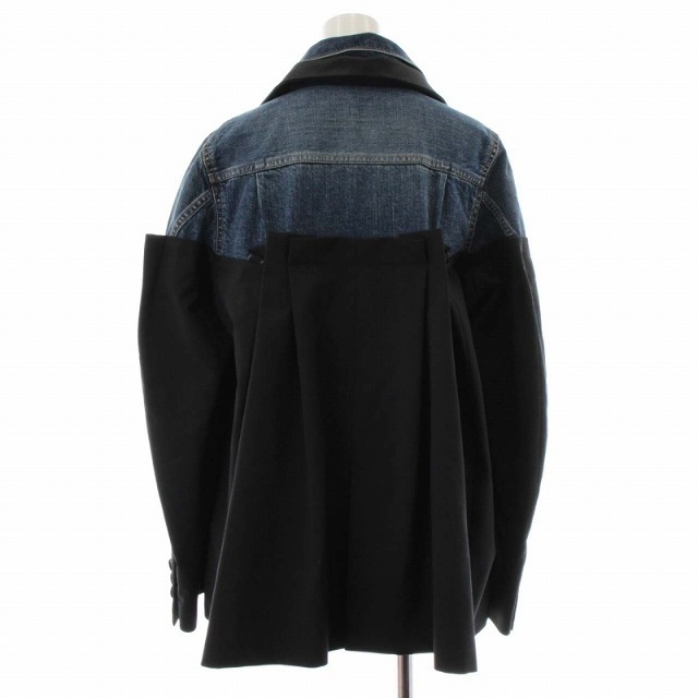 sacai(サカイ)のsacai 21SS デニムジャケット ジャケット デニムドッキング 2 M レディースのジャケット/アウター(その他)の商品写真
