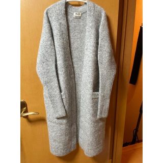 アクネストゥディオズ(Acne Studios)のACNE STUDIOS  最終値下げ　ウールモヘヤ ロングカーティガン(カーディガン)