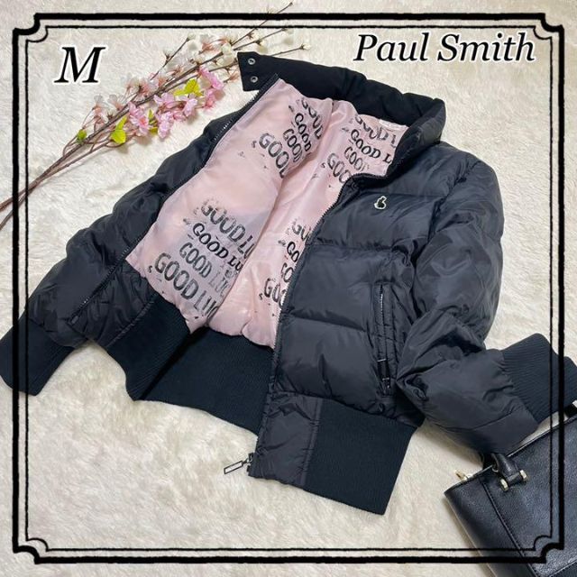 Paul Smith - 【PaulSmith】ポールスミスPink 内柄 うさぎ刺繍 ダウン