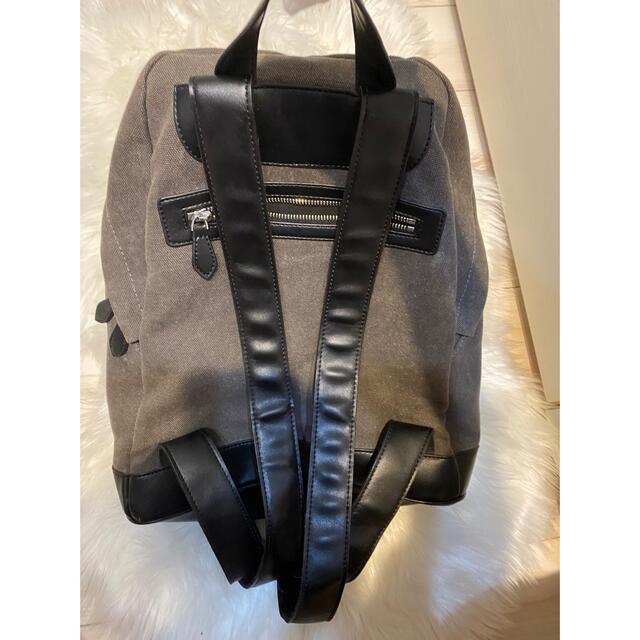 【美品】BALENCIAGA バレンシアガ  キャンバス　レザーバッグパック