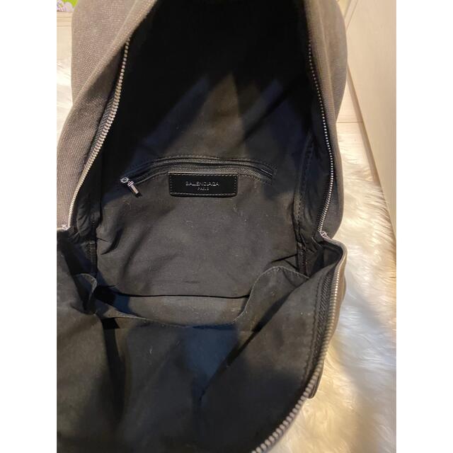 【美品】BALENCIAGA バレンシアガ  キャンバス　レザーバッグパック