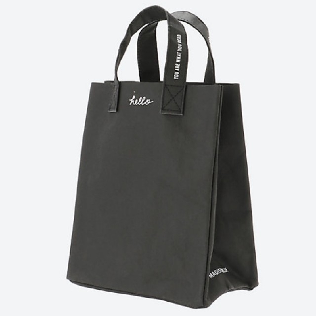 MADISONBLUE(マディソンブルー)のマディソンブルー　GRAMERCY PAPER BAG BLACK レディースのバッグ(トートバッグ)の商品写真