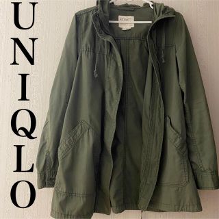 ユニクロ(UNIQLO)のUNIQLO ユニクロ　ミリタリージャケット　カーキ　M(ミリタリージャケット)