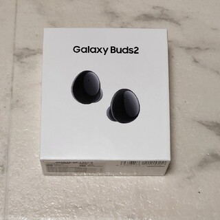 ギャラクシー(Galaxy)の【新品 未開封】ワイヤレスイヤホン GALAXY BUDS2 BLACK ONY(ヘッドフォン/イヤフォン)