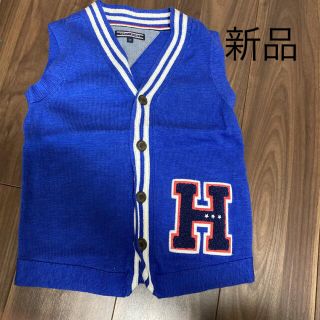 トミーヒルフィガー(TOMMY HILFIGER)の新品☆トミーヒルフィガー　ベスト　120(カーディガン)