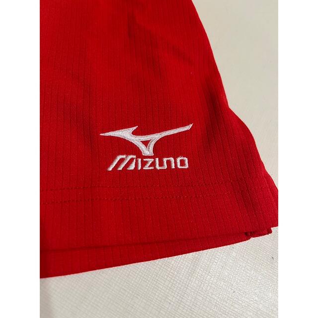 MIZUNO(ミズノ)の美品　ミズノ　スコート　S 赤 スポーツ/アウトドアのテニス(ウェア)の商品写真