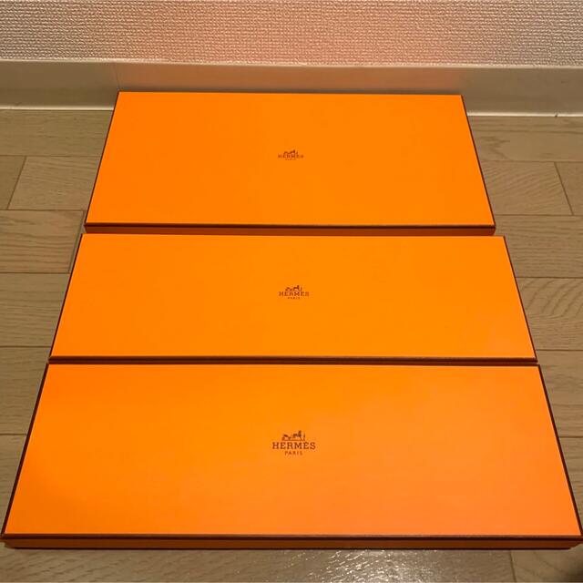 【美品】HERMES 空箱　3個