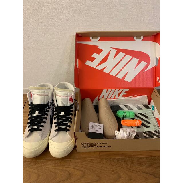 通販 人気】 NIKE - OFF-WHITE(オフホワイト)×NIKE(ナイキ) スニーカー ...